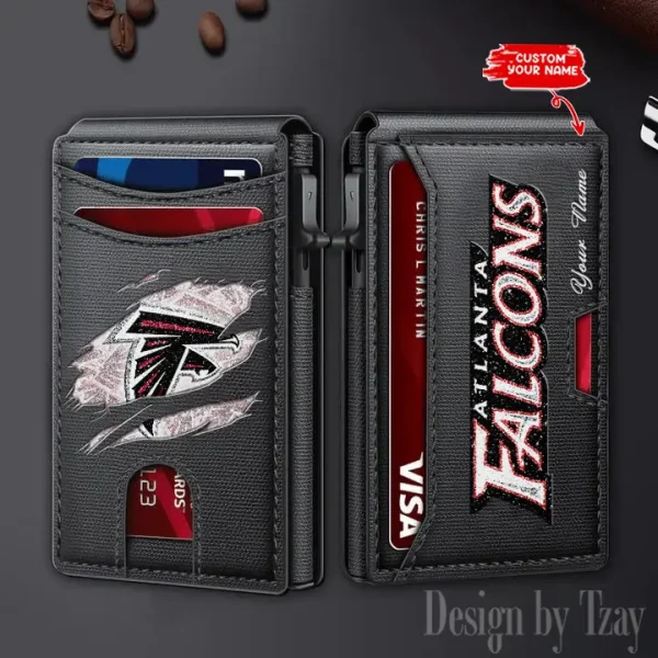 Atlanta Falcons Blocking Pop Up Card Holder SPTFCS111 - Image 2
