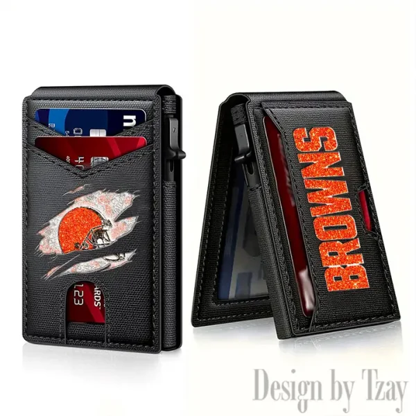 Cleveland Browns Blocking Pop Up Card Holder SPTFCS117