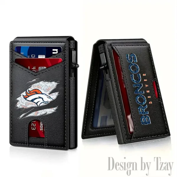 Denver Broncos Blocking Pop Up Card Holder SPTFCS119 - Image 2