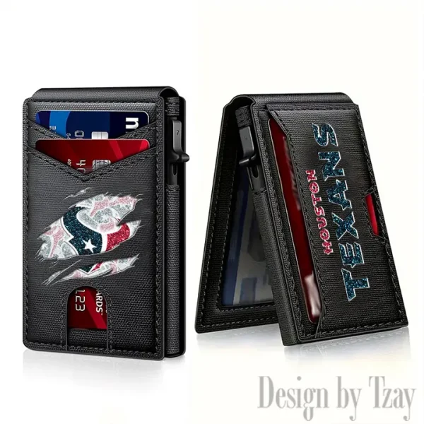 Houston Texans Blocking Pop Up Card Holder SPTFCS122