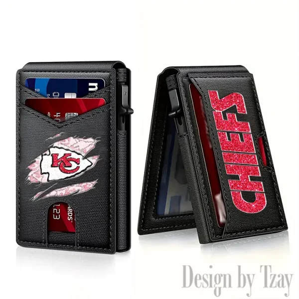 Kansas City Chiefs Blocking Pop Up Card Holder SPTFCS125 - Image 2