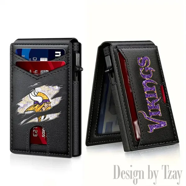 Minnesota Vikings Blocking Pop Up Card Holder SPTFCS130 - Image 2