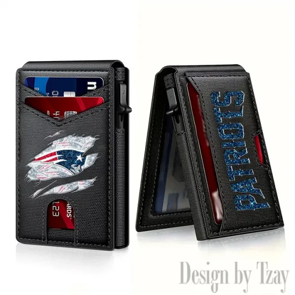 New England Patriots Blocking Pop Up Card Holder SPTFCS131