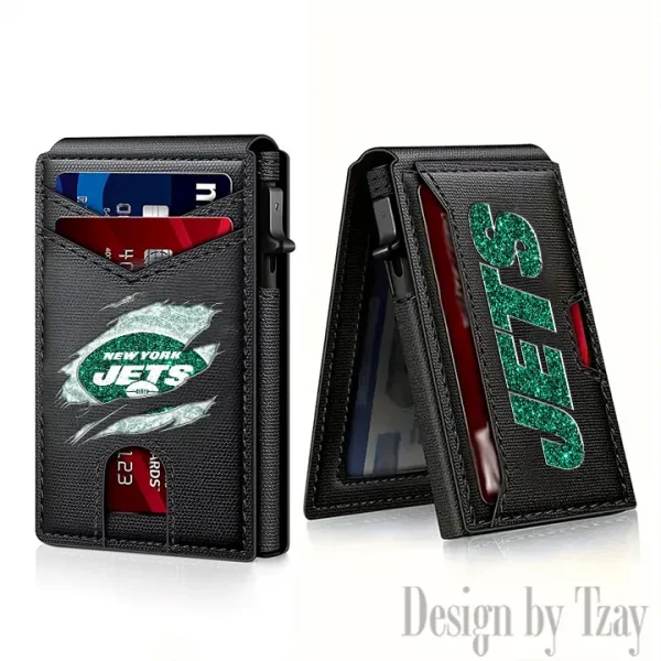 New York Jets Blocking Pop Up Card Holder SPTFCS134