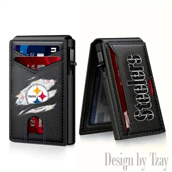 Pittsburgh Steelers Blocking Pop Up Card Holder SPTFCS136 - Image 2