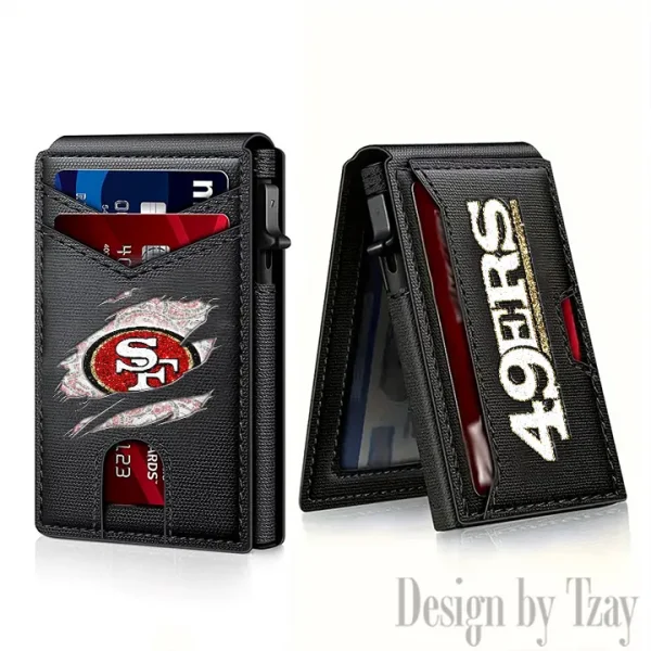 San Francisco 49ers Blocking Pop Up Card Holder SPTFCS137