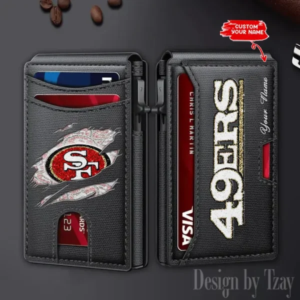 San Francisco 49ers Blocking Pop Up Card Holder SPTFCS137 - Image 2