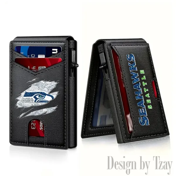 Seattle Seahawks Blocking Pop Up Card Holder SPTFCS138 - Image 2