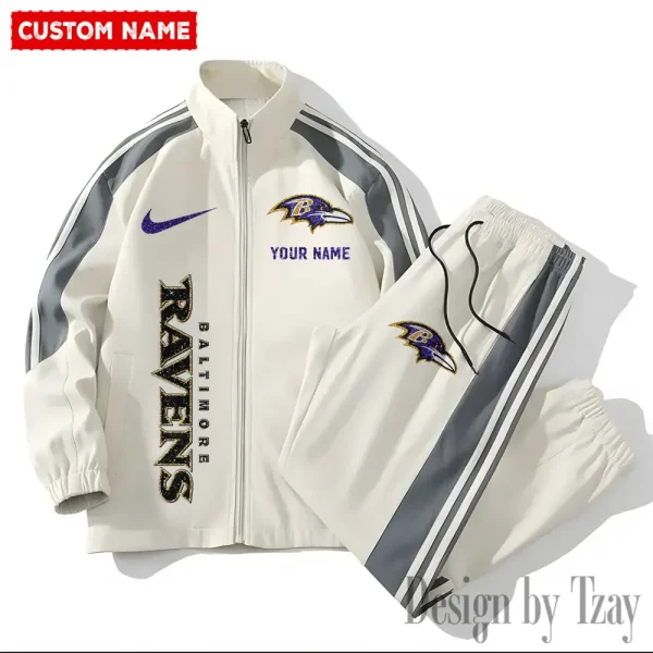 Baltimore Ravens NFL 2 Piece Casual Athletic Jogging Warm Up S9VSS2PS458