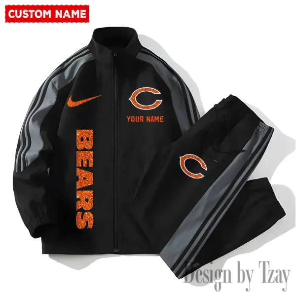 Chicago Bears NFL 2 Piece Casual Athletic Jogging Warm Up S9VSS2PS461