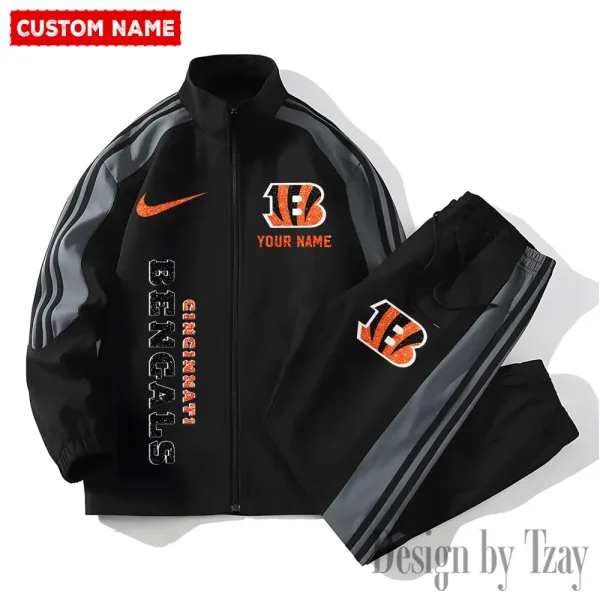 Cincinnati Bengals NFL 2 Piece Casual Athletic Jogging Warm Up S9VSS2PS462