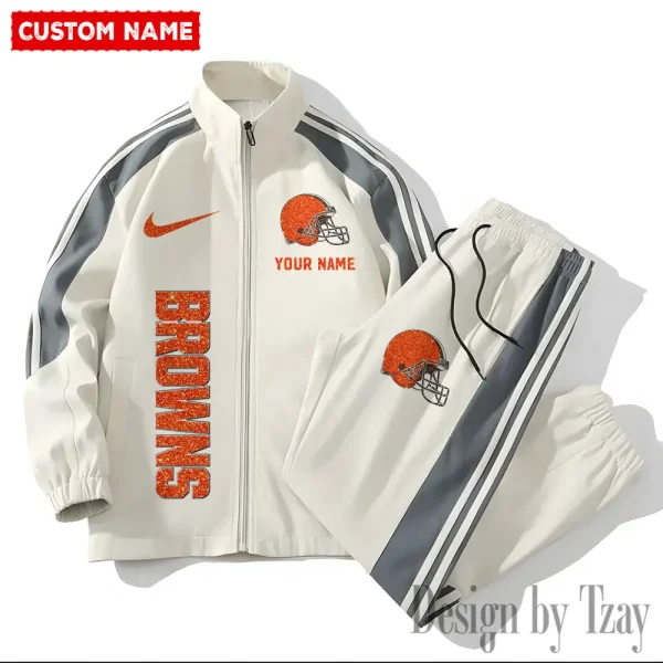 Cleveland Browns NFL 2 Piece Casual Athletic Jogging Warm Up S9VSS2PS463