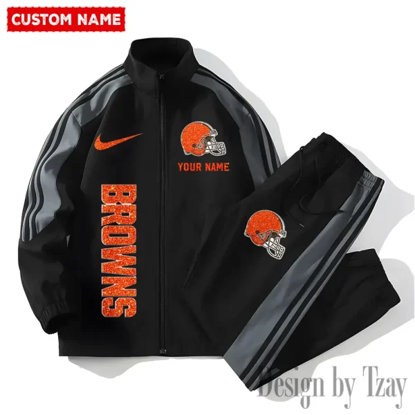 Cleveland Browns NFL 2 Piece Casual Athletic Jogging Warm Up S9VSS2PS463 - Image 2