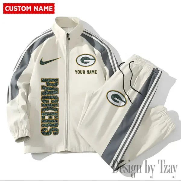 Green Bay Packers NFL 2 Piece Casual Athletic Jogging Warm Up S9VSS2PS467 - Image 2