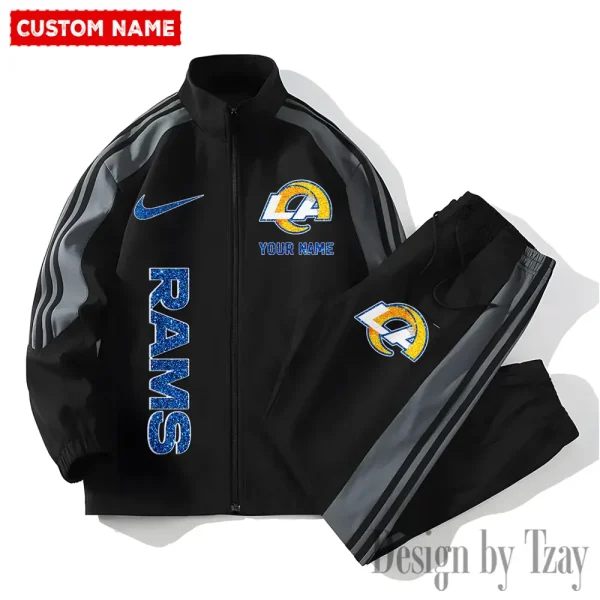 Los Angeles Rams NFL 2 Piece Casual Athletic Jogging Warm Up S9VSS2PS474 - Image 2