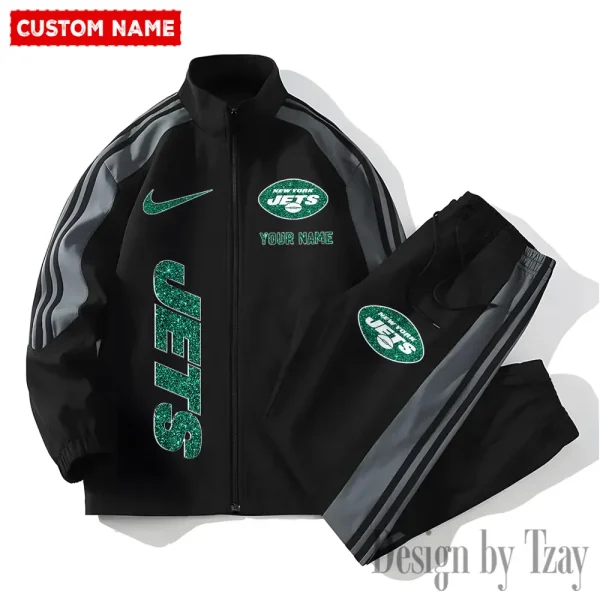 New York Jets NFL 2 Piece Casual Athletic Jogging Warm Up S9VSS2PS480 - Image 2