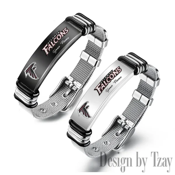 Atlanta Falcons Bracelet Perfect Gift For Fans SPTSBRACELET034 - Image 3