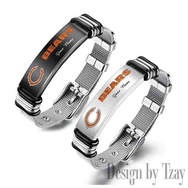 Chicago Bears Bracelet Perfect Gift For Fans SPTSBRACELET038 - Image 3