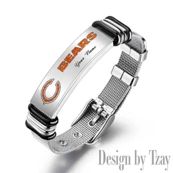 Chicago Bears Bracelet Perfect Gift For Fans SPTSBRACELET038 - Image 4