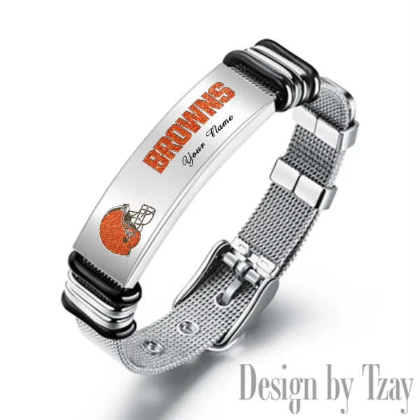 Cleveland Browns Bracelet Perfect Gift For Fans SPTSBRACELET040 - Image 2