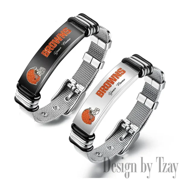 Cleveland Browns Bracelet Perfect Gift For Fans SPTSBRACELET040 - Image 4