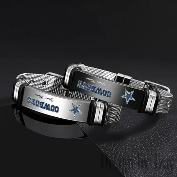 Dallas Cowboys Bracelet Perfect Gift For Fans SPTSBRACELET041 - Image 2