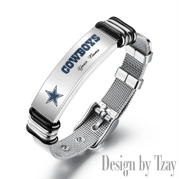 Dallas Cowboys Bracelet Perfect Gift For Fans SPTSBRACELET041 - Image 3