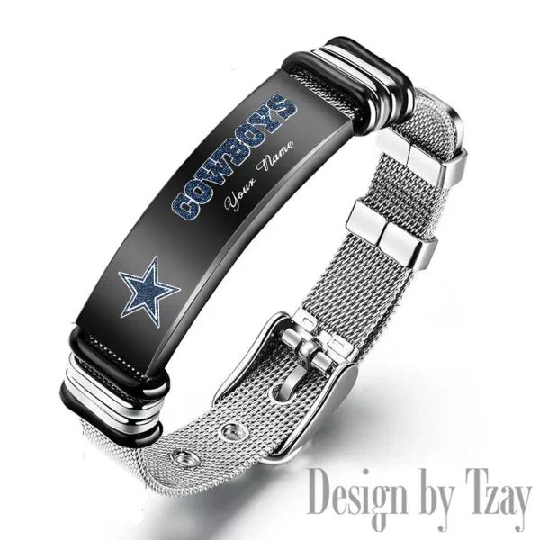 Dallas Cowboys Bracelet Perfect Gift For Fans SPTSBRACELET041 - Image 4