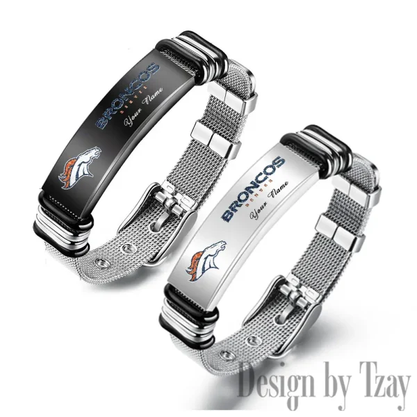 Denver Broncos Bracelet Perfect Gift For Fans SPTSBRACELET042 - Image 4