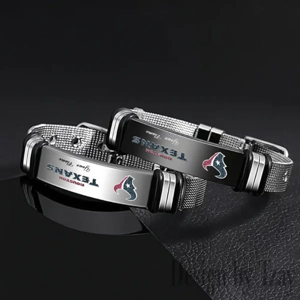 Houston Texans Bracelet Perfect Gift For Fans SPTSBRACELET045 - Image 2