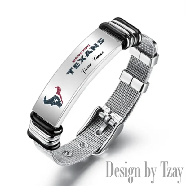 Houston Texans Bracelet Perfect Gift For Fans SPTSBRACELET045 - Image 4