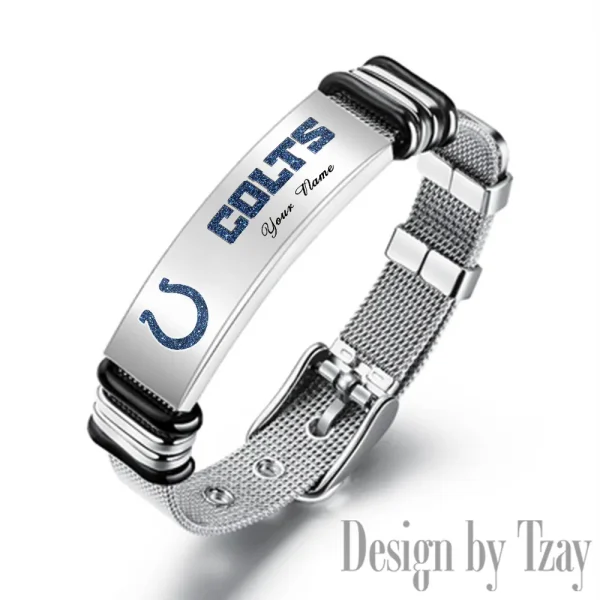 Indianapolis Colts Bracelet Perfect Gift For Fans SPTSBRACELET046 - Image 2