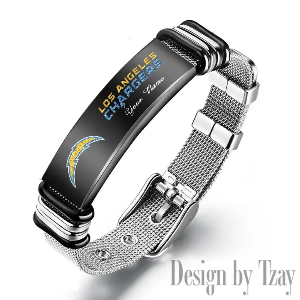 Los Angeles Chargers Bracelet Perfect Gift For Fans SPTSBRACELET050 - Image 2