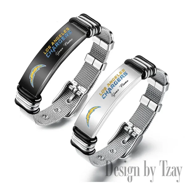Los Angeles Chargers Bracelet Perfect Gift For Fans SPTSBRACELET050 - Image 4