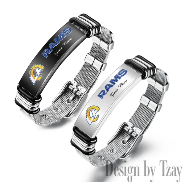Los Angeles Rams Bracelet Perfect Gift For Fans SPTSBRACELET051 - Image 2