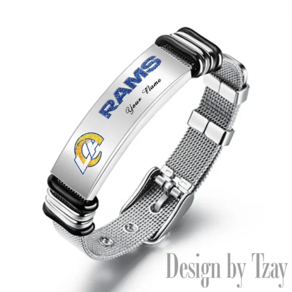 Los Angeles Rams Bracelet Perfect Gift For Fans SPTSBRACELET051 - Image 3