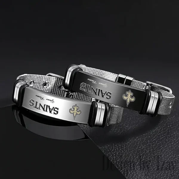 New Orleans Saints Bracelet Perfect Gift For Fans SPTSBRACELET055 - Image 3