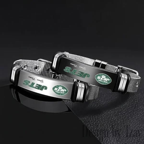 New York Jets Bracelet Perfect Gift For Fans SPTSBRACELET057 - Image 2