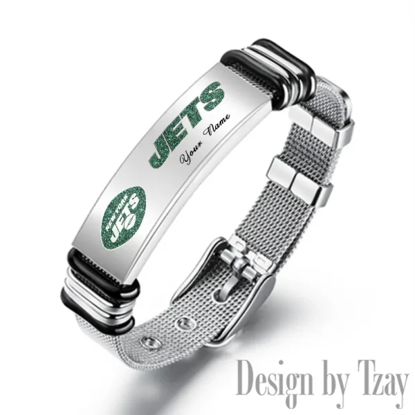 New York Jets Bracelet Perfect Gift For Fans SPTSBRACELET057 - Image 3