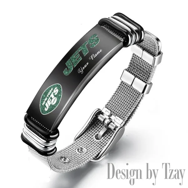 New York Jets Bracelet Perfect Gift For Fans SPTSBRACELET057 - Image 4