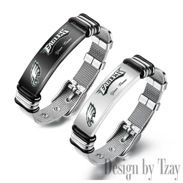 Philadelphia Eagles Bracelet Perfect Gift For Fans SPTSBRACELET058 - Image 2