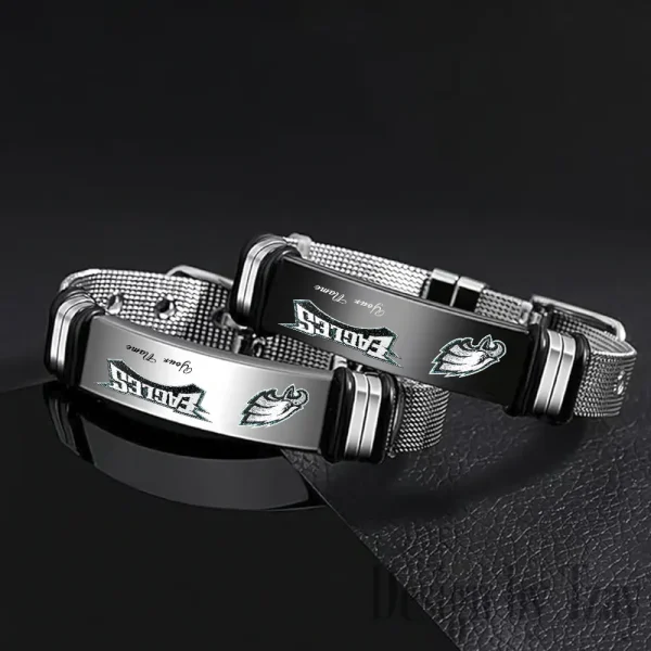 Philadelphia Eagles Bracelet Perfect Gift For Fans SPTSBRACELET058 - Image 3