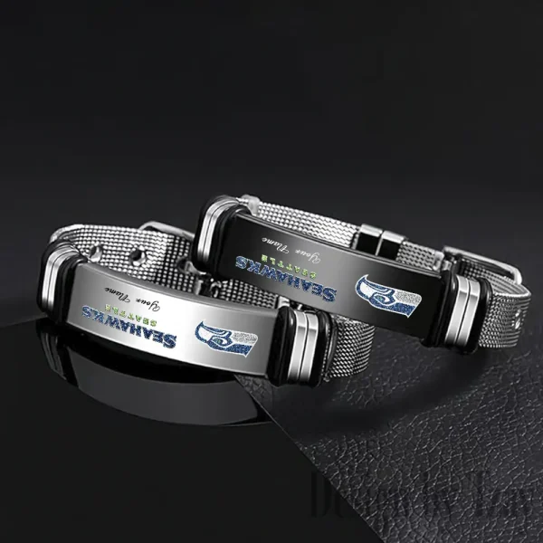 Seattle Seahawks Bracelet Perfect Gift For Fans SPTSBRACELET061 - Image 3