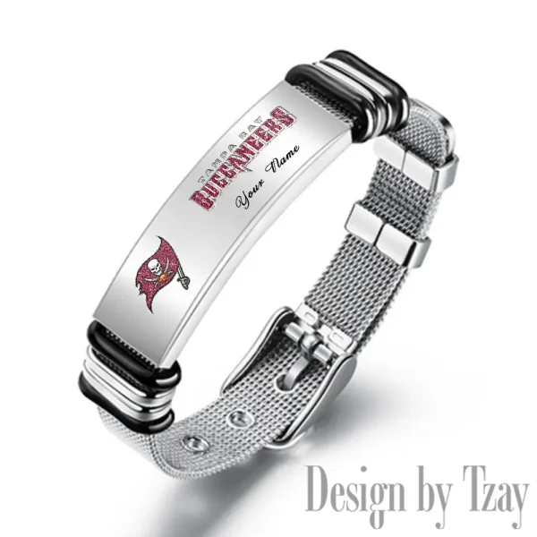 Tampa Bay Buccaneers Bracelet Perfect Gift For Fans SPTSBRACELET062 - Image 3