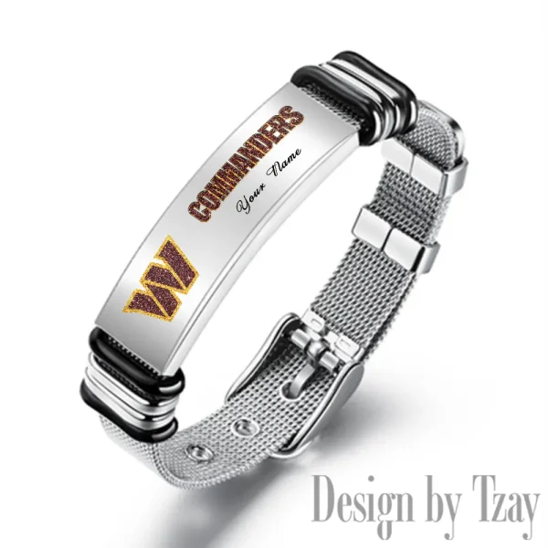 Washington Commanders Bracelet Perfect Gift For Fans SPTSBRACELET064 - Image 2