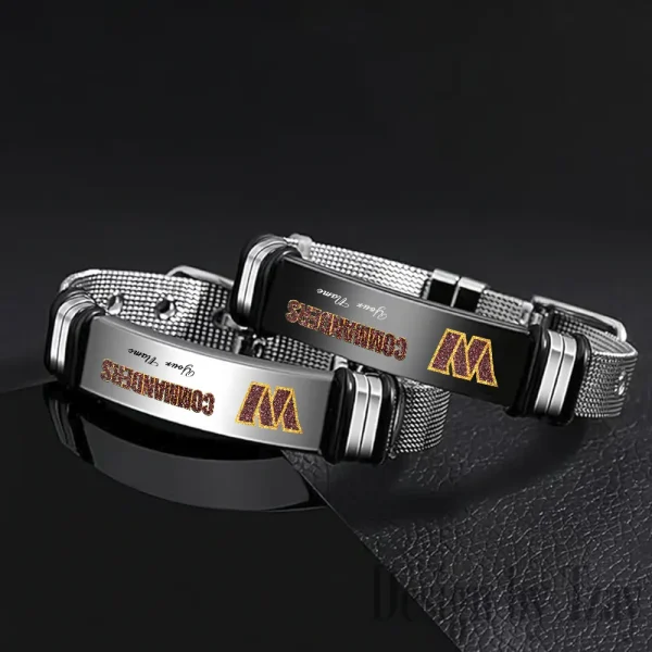 Washington Commanders Bracelet Perfect Gift For Fans SPTSBRACELET064 - Image 3
