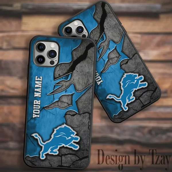 Detroit Lions Personalized Phone Case New 2025 BGPC1020