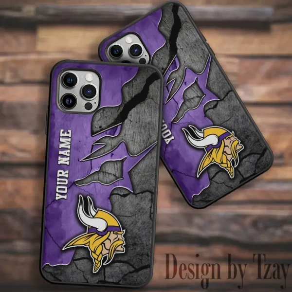 Minnesota Vikings Personalized Phone Case New 2025 BGPC1030