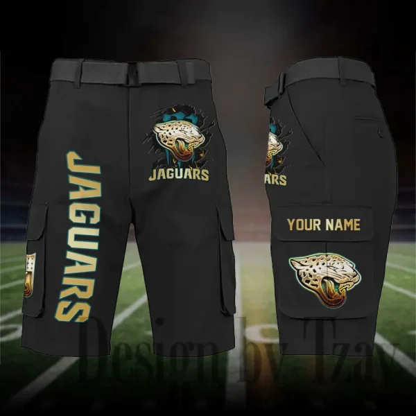 Jacksonville Jaguars Outdoor Sport Pants For Men (Belt Not Included) SPTOSP015 - Image 3