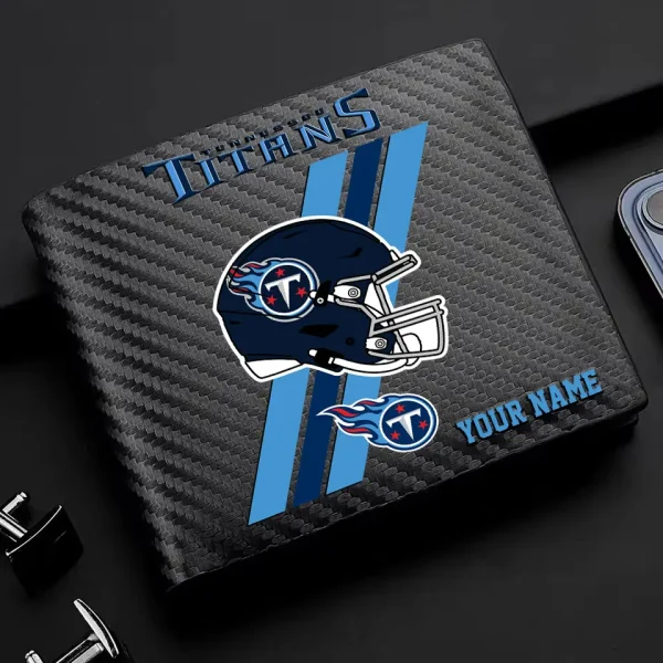 Tennessee Titans Carbon Wallet ID Credit Card Holder License Money Bag SPTCWCCH127 - Image 2